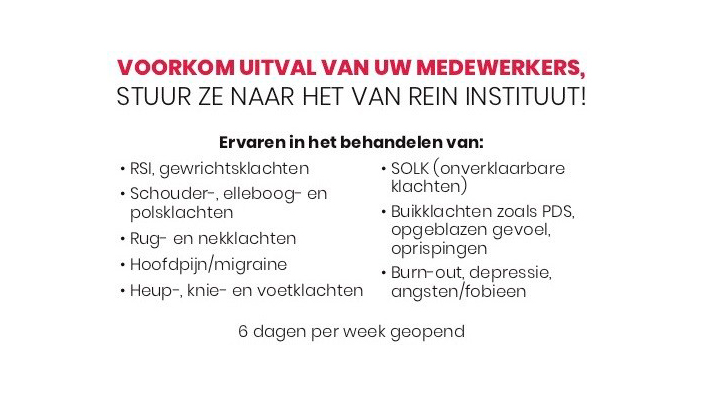 Voorkom uitval van uw medewerkers