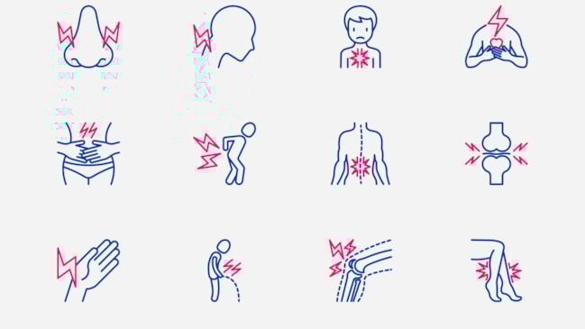 Pijntje hier, pijntje daar