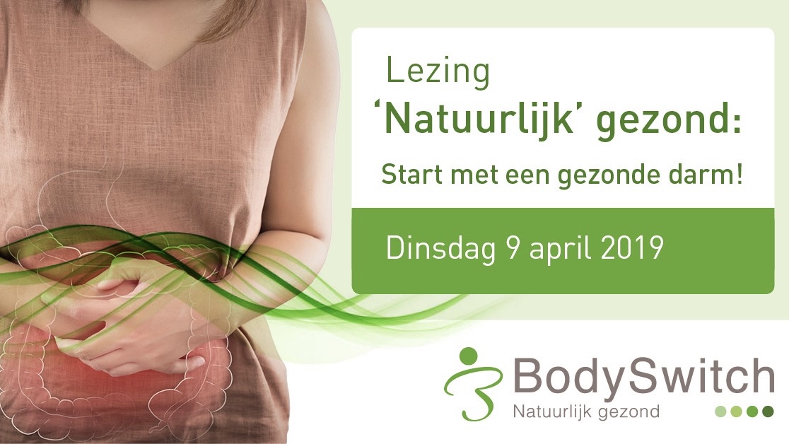 Lezing dinsdagavond 9 april